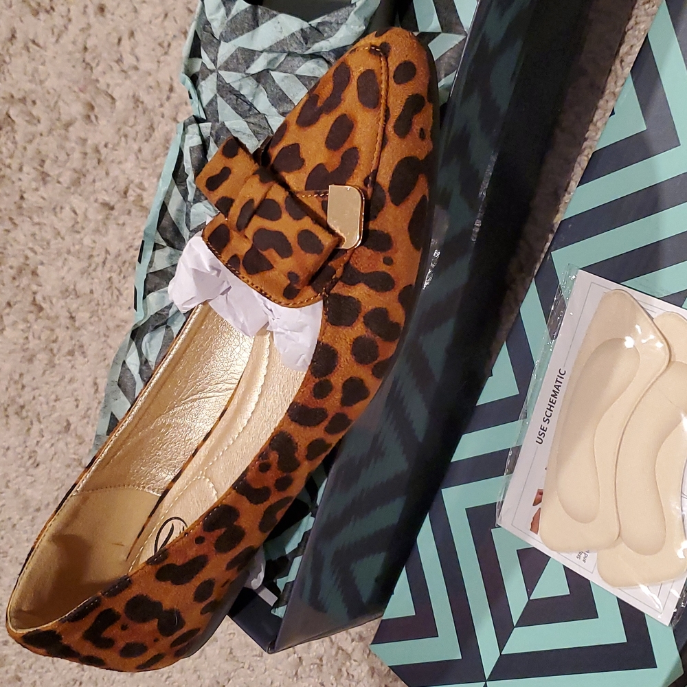 Cheetah Print Flats
